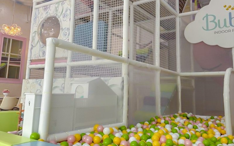 Durable indoor playground material and components in real environment